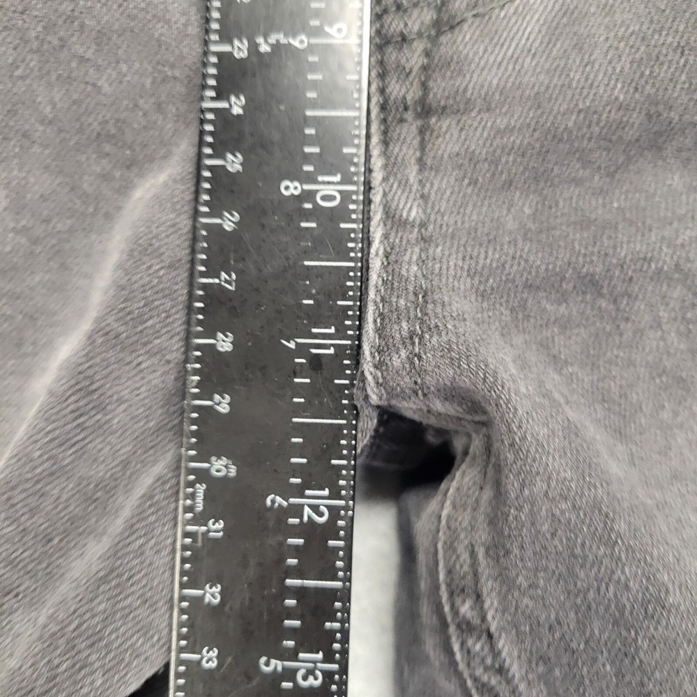 Free People We The Free High Rise Skinny Jeans Faded Black Distressed Size 27 - Picture 6 of 13